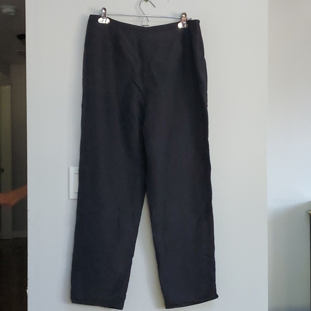 Amanda Smith silk trousers